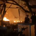 Bengkel di Gunung Sindur Kebakaran, Damkar Berjibaku Padamkan Api