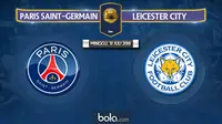 PSG Vs Leicester City (Bola.com/Adreanus Titus)