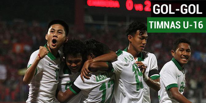 VIDEO: 21 Gol Timnas Indonesia U-16 pada Fase Grup Piala AFF U-16 2018