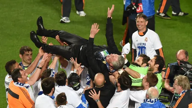 Pesta Gol, Real Madrid Raih La Decima