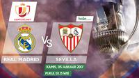 Copa Del Rey_Real Madrid Vs Sevilla (Bola.com/Adreanus Titus)