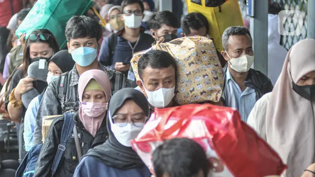 Gelombang Arus Balik via Kereta Api Masih Tinggi