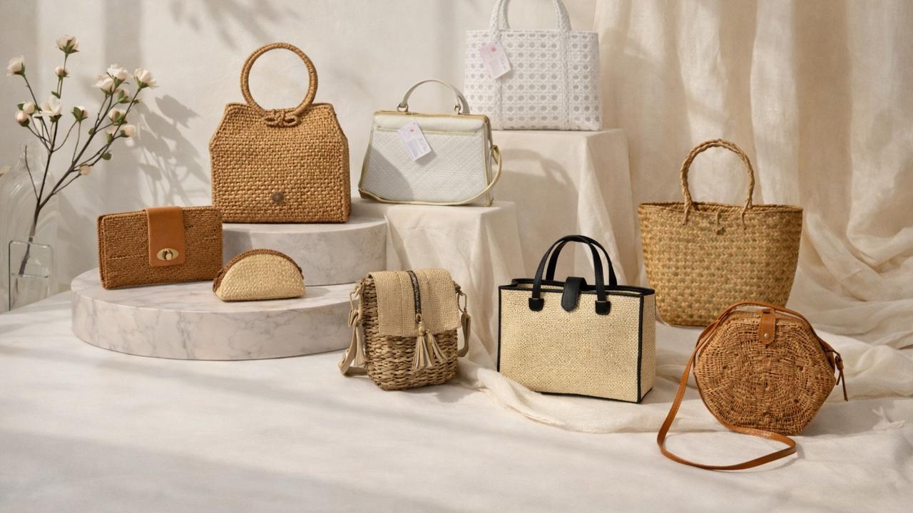 LinkUMKM BRI Bantu TSDC Bali Angkat Kerajinan Serat Alam dari Desa Celuk ke Pasar Global