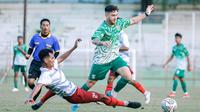 Duel uji coba antara Persebaya Surabaya vs Putra Delta Sidoarjo di Stadion Gelora 10 November, Surabaya, Jumat (3/6/2022) sore WIB. (Bola.com/Aditya Wany)