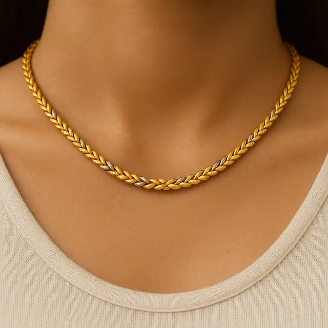 Model Kalung Emas Padi 5 Gram (Foto: ChatGPT)