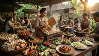 Resep Sate Jamur Bumbu Pecel yang Gurih dan Empuk