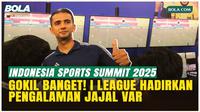 I League Hadirkan Pengalaman Mencoba VAR Bersama Thoriq Alkatiri di Indonesia Sports Summit 2025!
