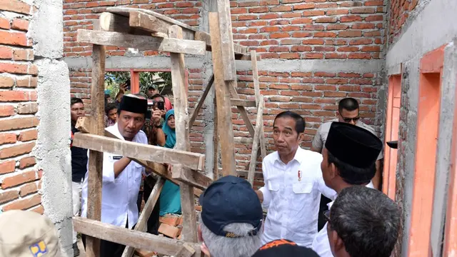 Presiden Jokowi saat berkunjung ke Lombok, NTB. (dok Biro Pers Istana)