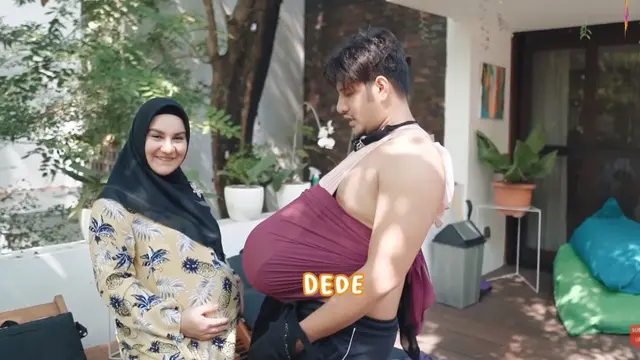 7 Momen Ammar Zoni Ditantang Jadi Ibu Hamil Selama 24 Jam Ini Kocak