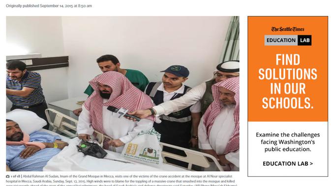 <p>Penelusuran klaim cuplikan video Ida Dayak sembuhkan Imam Besar Arab Saudi</p>