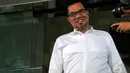 Budi diperiksa terkait kasus dugaan korupsi sengketa pilkada kota Palembang yang telah menjerat Wali Kota Palembang Romi Herton dan istrinya Masyitoh, Senin (1/9/2014) (Liputan6.com/Faisal R Syam)