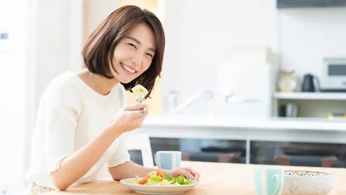 Ilustrasi makanan yang membuat bahagia