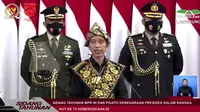 Presiden Joko Widodo di Sidang Tahunan MPR/DPR 2020. Dok