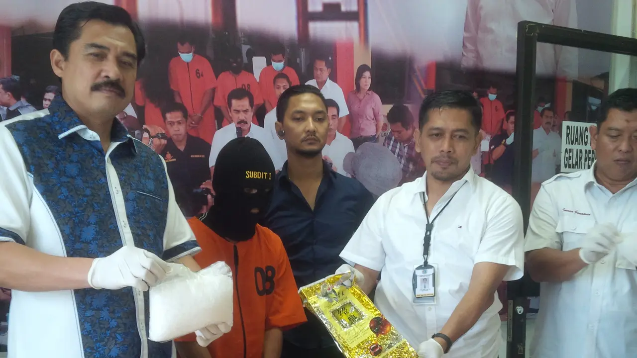 King Nekat Edarkan Sabu 1 Kilogram Milik Jokowi