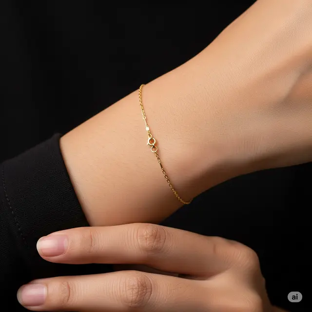 Model Gelang Emas 24 Karat 2 Gram. Foto: Gemini