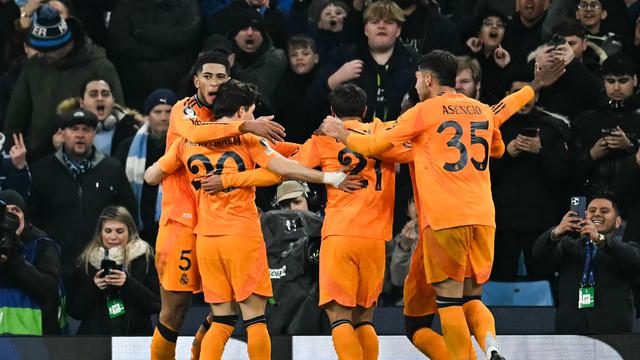 Man City vs Real Madrid, Liga Champions