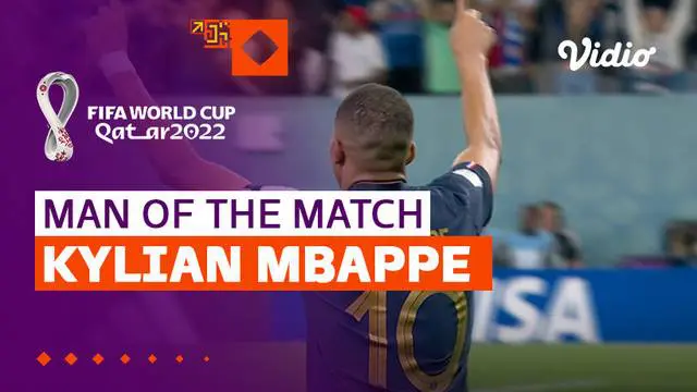 VIDEO: Aksi Kylian Mbappe, Peraih Man of The Match Piala Dunia 2022 di Laga Prancis vs Australia