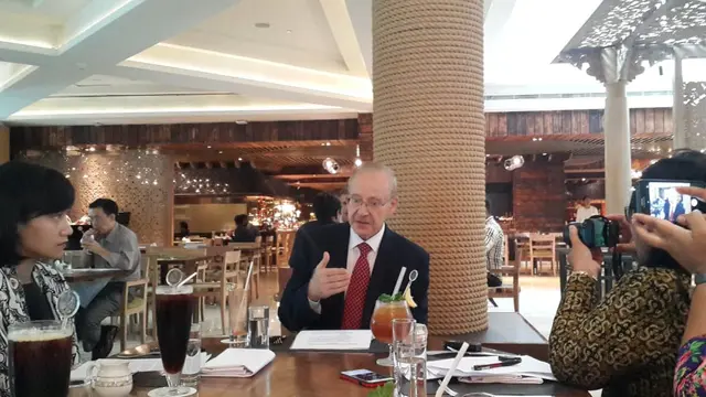 Duta Besar Bahrain untuk Indonesia Mohamed Ghassan Shaikho (Rizki Akbar Hasan / Liputan6.com)