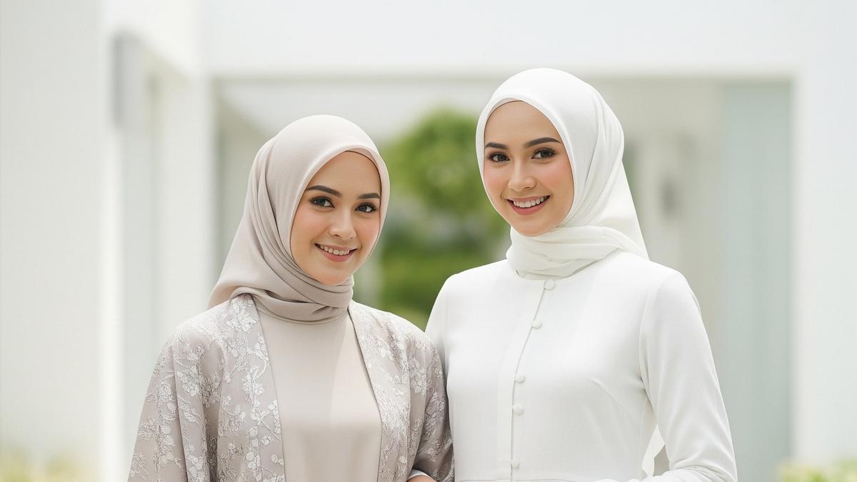 15 Rekomendasi Dress Panjang Simple Elegan untuk Muslimah, Nyaman di Segala Aktivitas