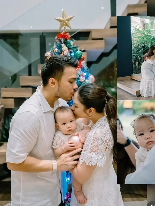 Putri Jessica Mila saat Natal Pertama Kali. [@jscmila]