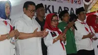 Dewan Pengarah Tim Kampanye Nasional Joko Widodo-Ma'ruf Amin, Agung Laksono. ©2018 Merdeka.com