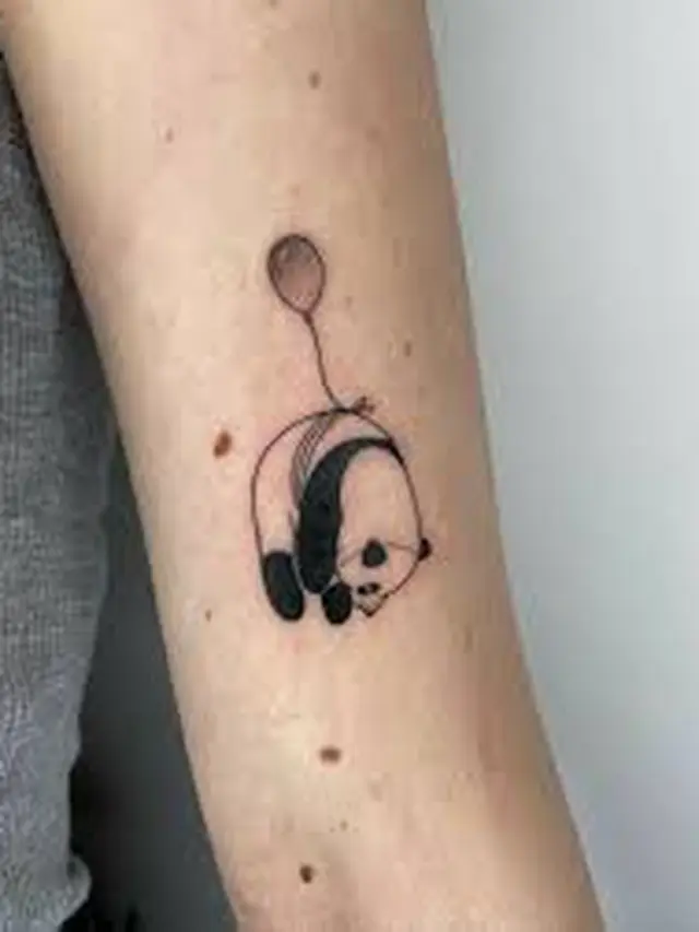 6 Tato Bentuk Panda Ini Unik Banget, Ada yang Bikin Ngakak