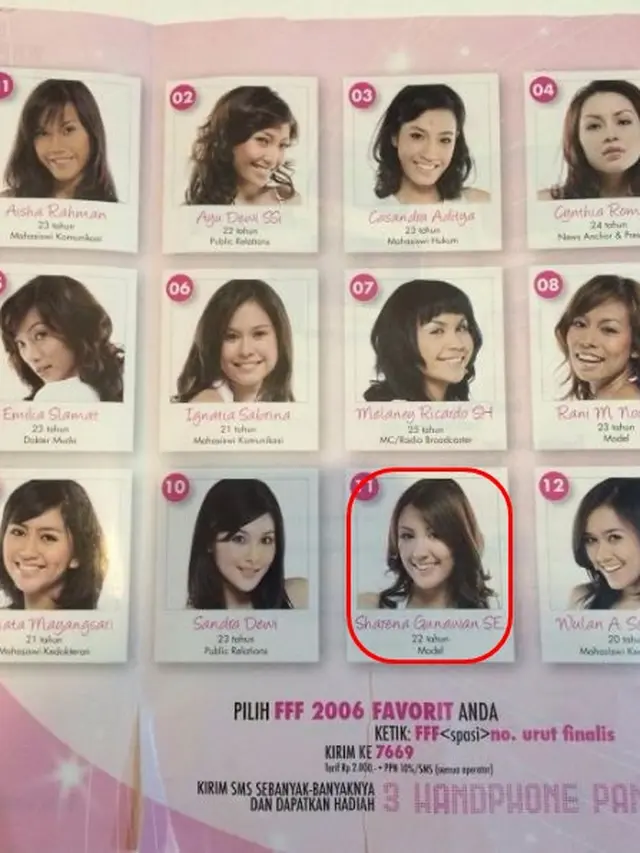 Lakukan '20 Years Challenge' Ini 6 Potret Masa Remaja Sharena Gunawan