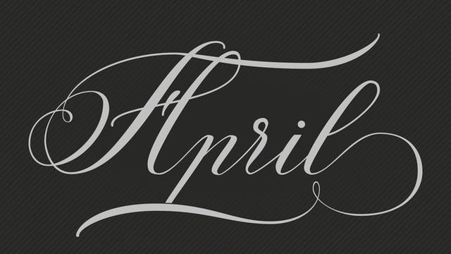 Ilustrasi kata-kata keren, bulan April