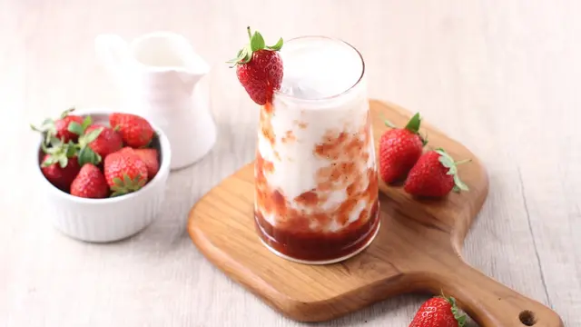 strawberry milk korea