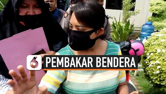 VIDEO: Polisi Bawa Pembakar Bendera Merah Putih ke RSJ