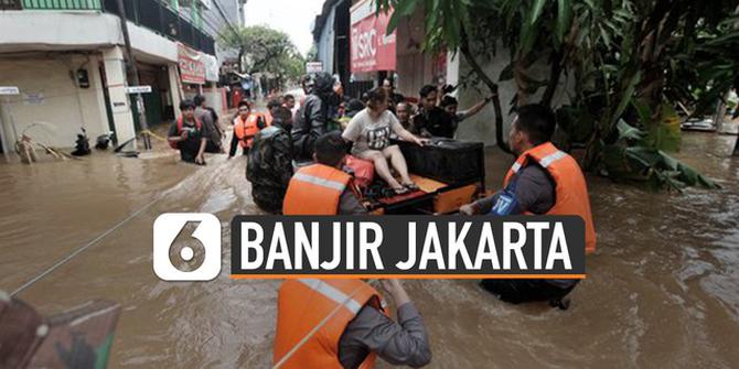 VIDEO: Melihat Kembali Banjir Jakarta Lima Tahun Terakhir