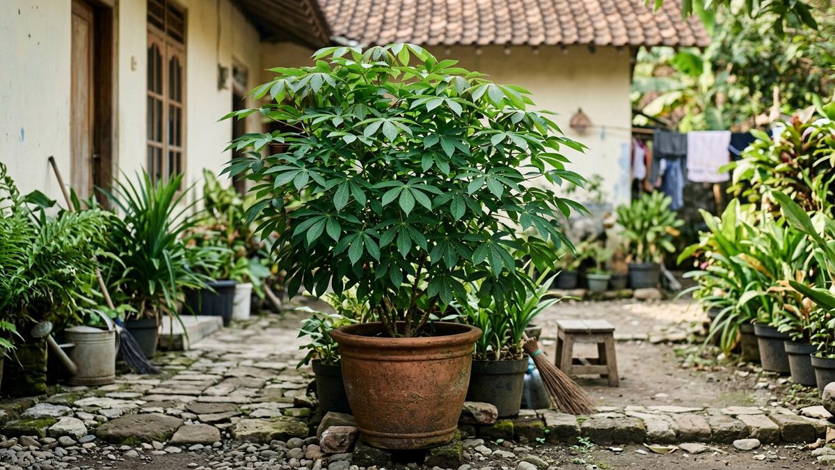 Cara Menanam Daun Singkong di Pot agar Tumbuh Subur, Bisa Panen Pucuk Berkali-kali