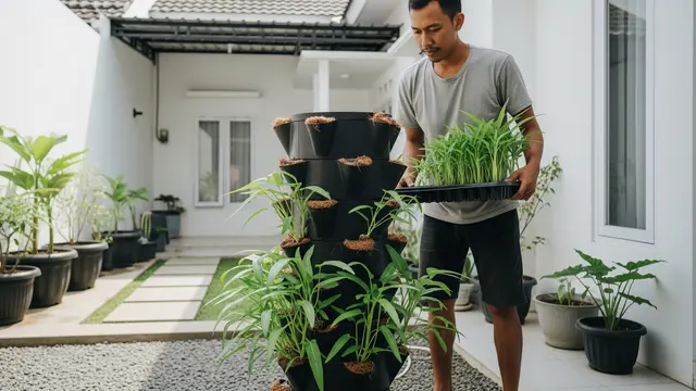 Jenis Tanaman Sayur untuk Tower Garden