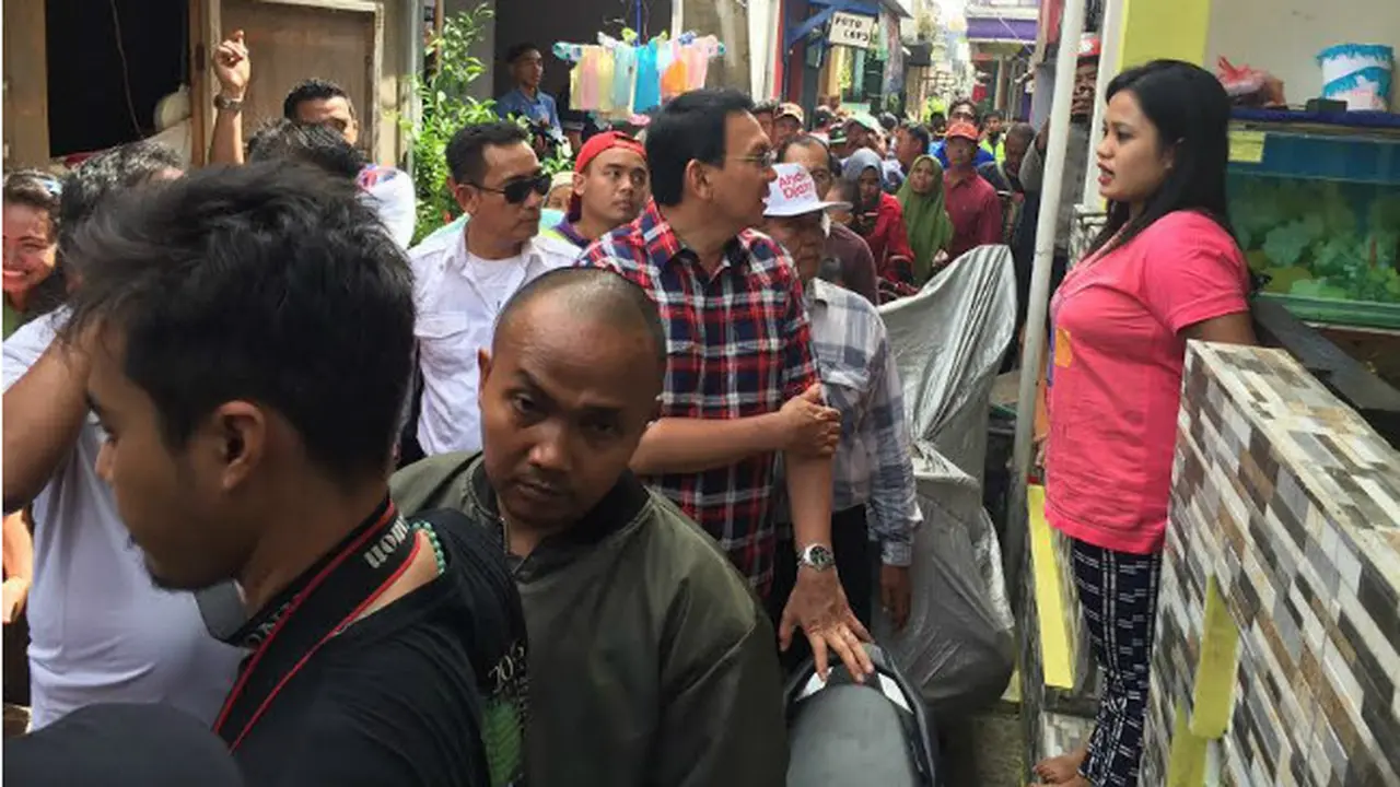 Ahok Blusukan ke Marunda