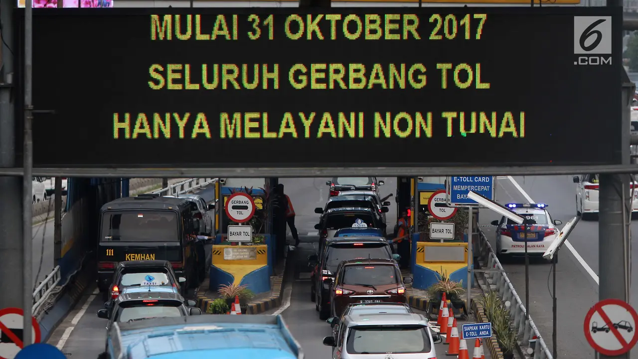 Tol Tak Layani Pembayaran Tunai