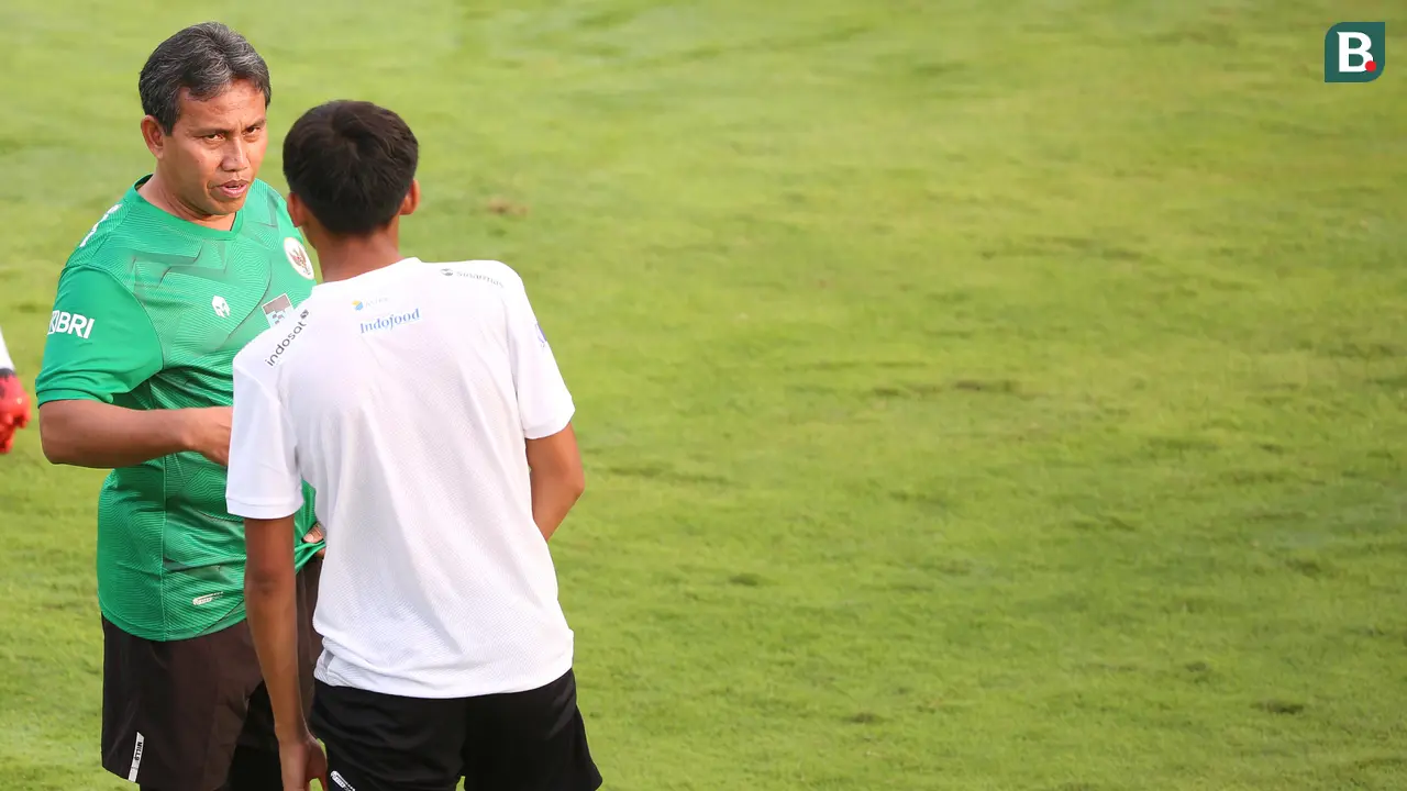 Latihan Timnas Indonesia U-17