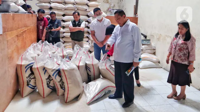 Sidak Bulog Temukan Praktik Penjualan Beras Oplosan