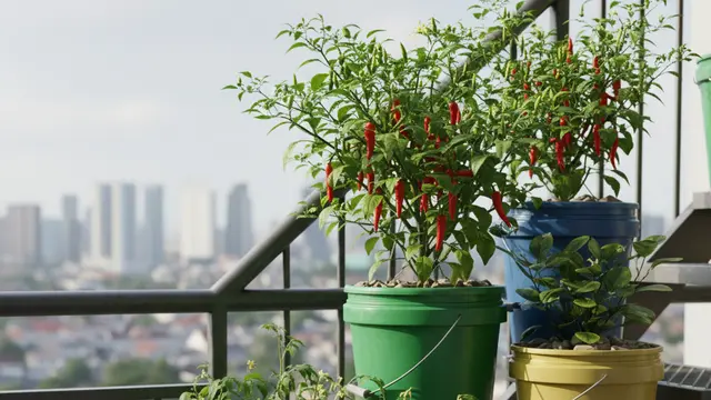Desain Kebun Sayur Mini Tanaman Cabai dan Tomat Paling Efektif. Gemini