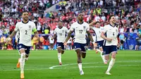 Kemenangan atas Swiss membuka jalan Inggris melaju ke semifinal Euro 2024. (INA FASSBENDER/AFP)