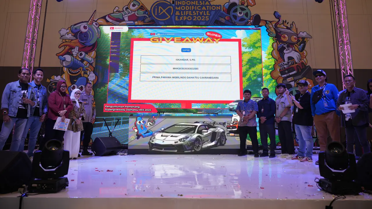 Beruntung Banget, 2 Orang Ini Bawa Pulang Mobil Modifikasi Eksklusif Daihatsu (ist)