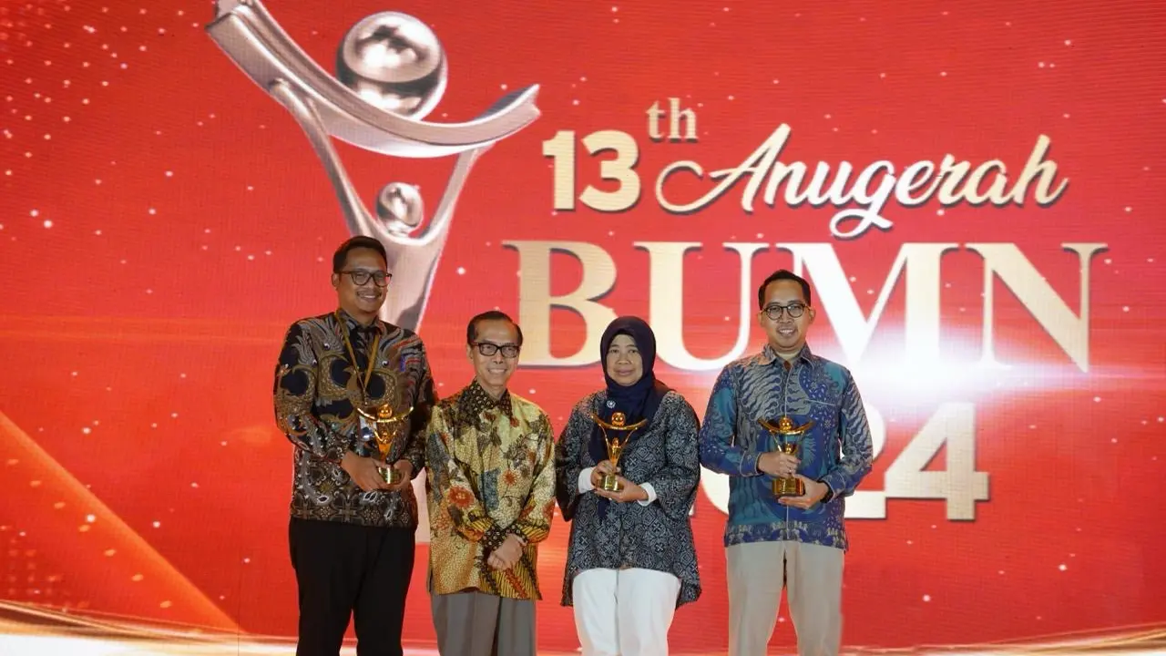 TASPEN Sabet Penghargaan Program Perusahaan Pengembangan UMKM Terbaik di Anugerah BUMN 2024