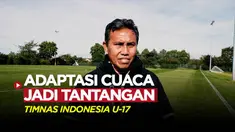Berita Video, Bima Sakti sebutkan adaptasi cuaca jadi tantangan para pemain Timnas Indonesia U-17 di Jerman dalam latihan pada (25/9/2023)
