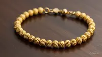 8 Model Gelang Emas Manik 5 Gram 14K untuk Muslimah Gen Z Bergaya Islami