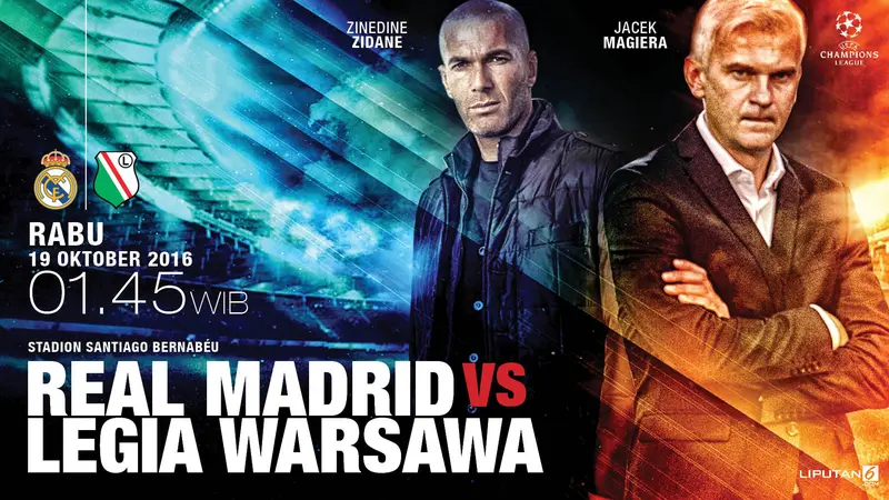 Real Madrid Vs Legia Warsawa