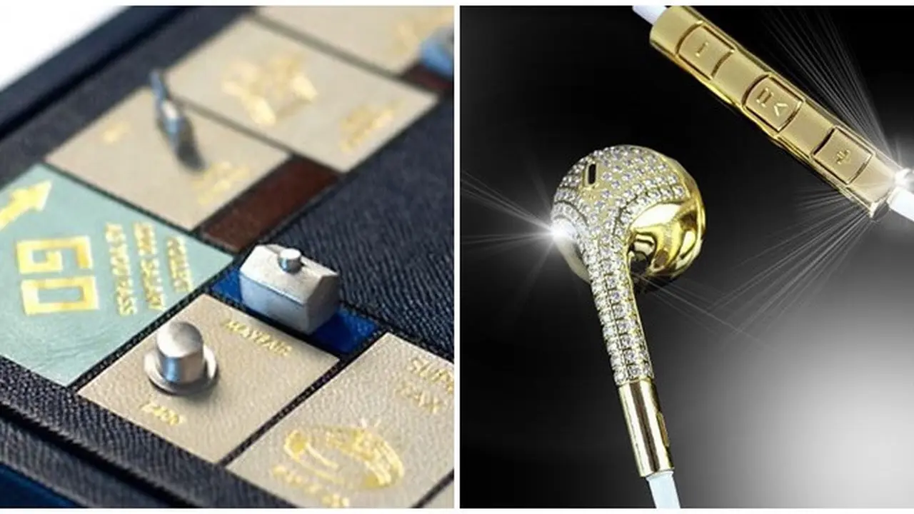 7 Potret Barang Mewah Berlapis Emas, Harganya Fantastis