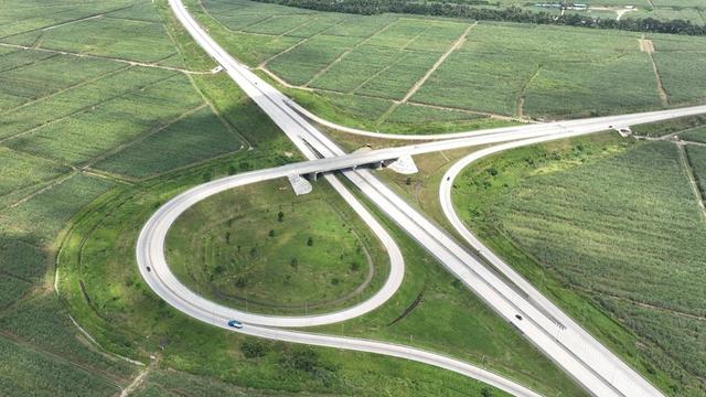PT Hutama Karya (Persero) akan melaksanakan penyesuaian dan penetapan tarif Tol Binjai-Langsa Seksi 1 (Binjai-Stabat) dan Seksi 2 (Stabat-Tanjung Pura). (Foto: Hutama Karya)
