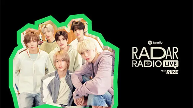 Spotify rayakan perilisan mini album RIIZE di RADAR Radio Live, Rabu (10/7/2024). [Foto: Spotify]