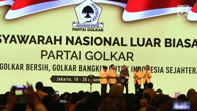 Jokowi Buka Munaslub Golkar