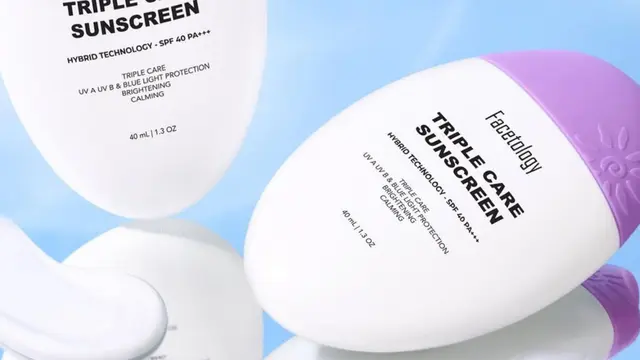 Facetology Triple Care Sunscreen SPF 40 PA+++
