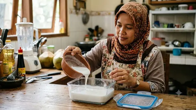 Simpan dalam Wadah Kedap Udara (AI Generated)